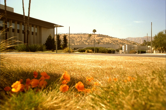 The Metro Justice Building in downtown Bakersfield on a sunny weekday morning