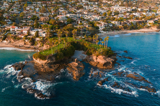 Orange County California coastline representing OC small claims court guide